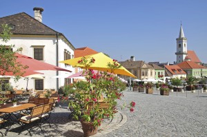 Marktplatz von Rust am Neusiedler See